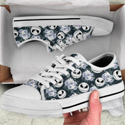 JS Lover Low Top White Shoes