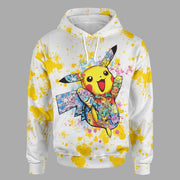 Pikachu White Ver 1 T-Shirt/Hoodie/Sweatshirt