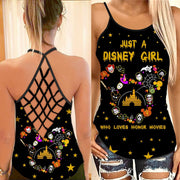 Horror Lover 6 Cross Open Tank Top