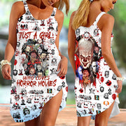 Horror Lover 1 Women's O-neck Cami Dress