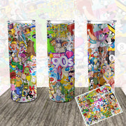 90s Lover Skinny Tumbler