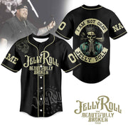 I Am Not Okay JellyRoll Lover 11 Baseball Jersey - Custom Name and Number