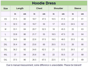 Horror Lover Hoodie Dress SKU0643
