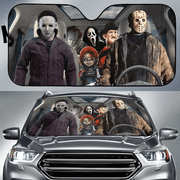 Horror Lover Auto Sun Shades Ver 4