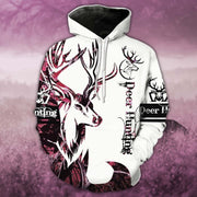 Pink Neon Deer Hunting T-Shirt/Hoodie/Sweatshirt