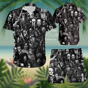 Horror Lover 8 Hawaii Shirt + Beach Short
