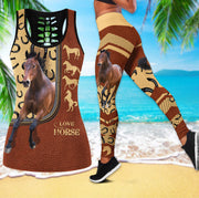 Horse Lover 6 -Tank Top And Leggings