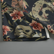 Horror Lover Women's V-neck T-shirt With Short Sleeve 0648