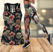 Horror Lover Tank Top And Leggings SKU0652