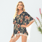 Horror Lover Women's Square Fringed Shawl