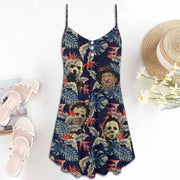 Horror Lover 8 Spaghetti Strap Summer Dress