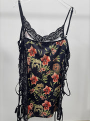 Horror Lover Silk Nightgown, Stunning Romantic Sleepwear For Women