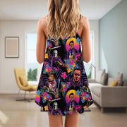 Horror Lover 11 Spaghetti Strap Summer Dress