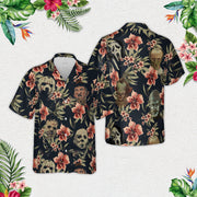 Horror Lover 8 Characters Hawaii Shirt + Beach Short