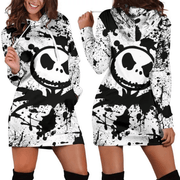 Horror Lover JS Lover Hoodie Dress