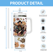 Horror Lover 3 40oz Tumbler Stainless Steel