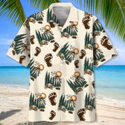 Sasquatch Campfire Drinking Team Drink Till You Believe Lover Hawaiian Shirt
