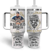 JEROLOVER 40oz Tumbler Steel