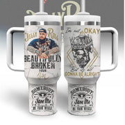 JEROLOVER 40oz Tumbler Steel