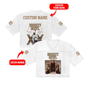 Cbrownlover 10 Crop Top Football Jersey - Custom