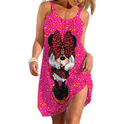 Disney2m lover 7 Slip Dresses Beach Dress Allover Print