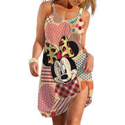 Disney2m lover 13 Slip Dresses Beach Dress Allover Print