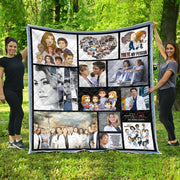 Grey Lover Ver 12 Quilt Blanket