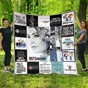 Grey Lover Ver 14 Quilt Blanket