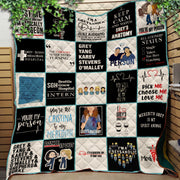 Grey Lover Ver 9 Quilt Blanket