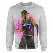 Dwayne Wade White Ver. T-Shirt/Hoodie/Sweatshirt