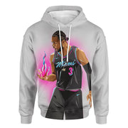 Dwayne Wade White Ver. T-Shirt/Hoodie/Sweatshirt