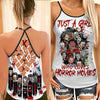 Horror Lover 1 Cross Open Tank Top