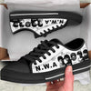 NWA Low Top Black Shoes Ver 1