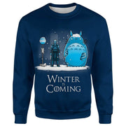 GOT x Totoro Winter Is Coming T-Shirt/Hoodie/Sweatshirt