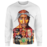 Tupac Shakur White Ver. T-Shirt/Hoodie/Sweatshirt