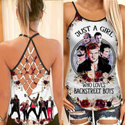 BSB Lover Cross Open Tank Top