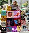 The Office Lover 1 Quilt Blanket
