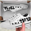 NWA Low Top White Shoes Ver 1