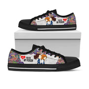 Grey's Anatomy 1 Low Top Black Shoes