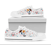 Grey's Anatomy Low Top White Shoes
