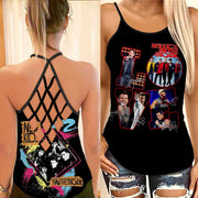 NK Lover 1 Cross Open Tank Top