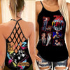 NK Lover 1 Cross Open Tank Top