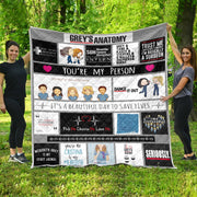 Grey Lover Ver 5 Quilt Blanket