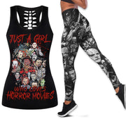 Horror Lover 2 Tank Top And Leggings Personalized Name