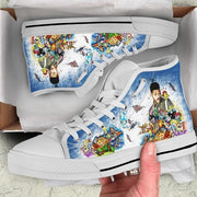 Will Smith High Top White Shoes