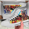 Martin High Top White Shoes