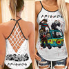 Horror Lover 2 Cross Open Tank Top