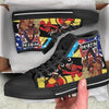 Martin High Top Black Shoes