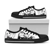 JS Lover 2 Low Top Black Shoes