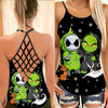 Horror Lover 11 Cross Open Tank Top